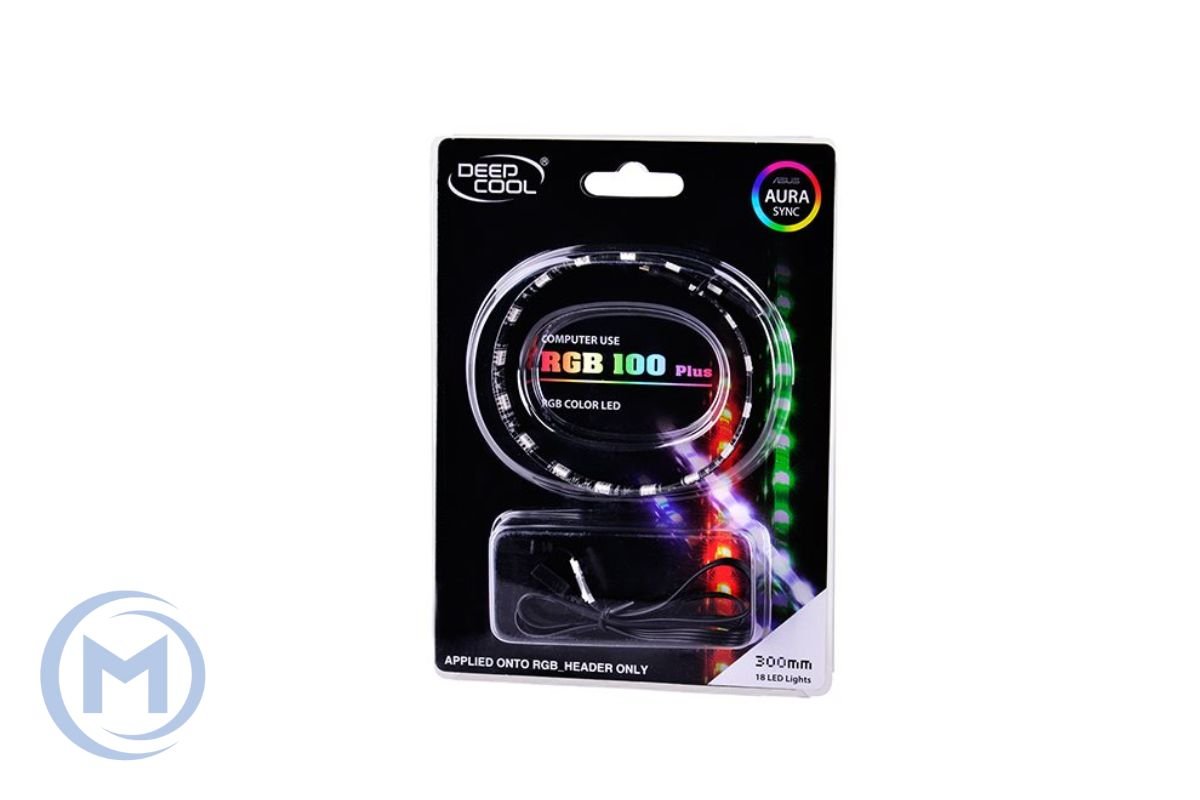 DEEPCOOL RGB 100 PLUS LED STRIPE 300mm 18 LED 12V SYNC