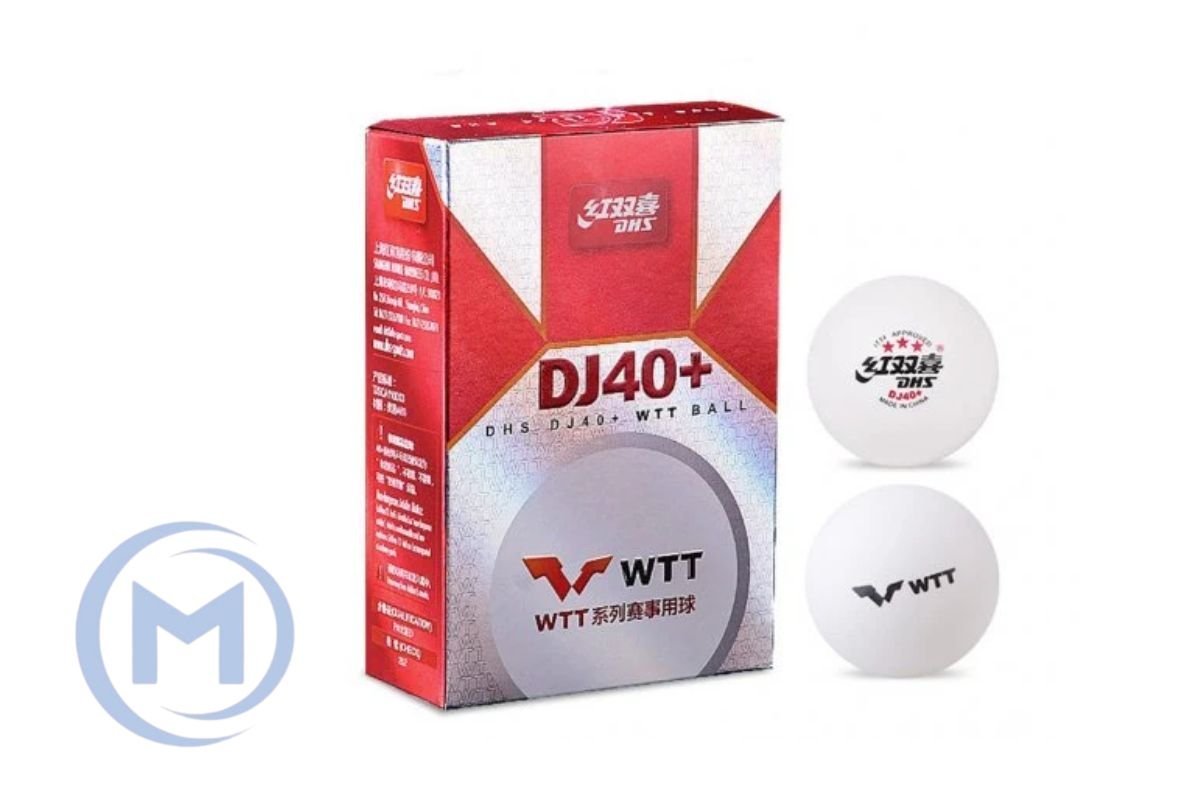Balls DHS DJ40+ WTT 3star balls white, 6 balls per box