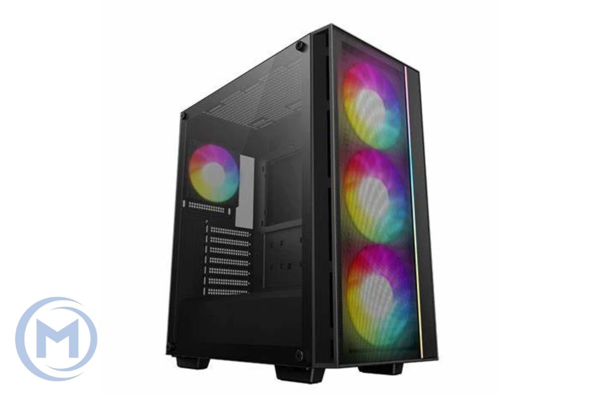                     DEEPCOOL ATX  MATREXX 55 V4 ARGB w/o PSU 2*USB 3.0 3×140mm + 1×120mm ARGB PWM fans