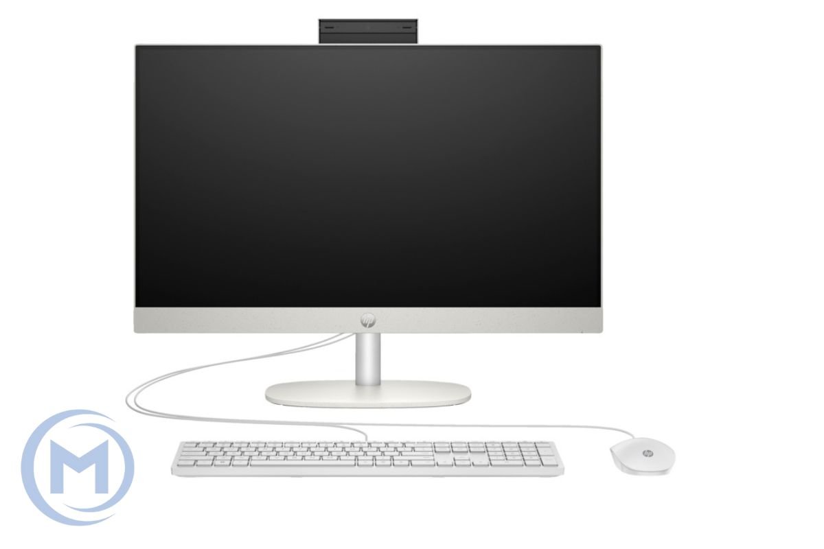 Моноблок Hp Aio 24-Cb1021Nh I5-1235U (Up To 4,4Ghz), 8Gb Ddr4, 1Tb Nvme M.2 Ssd, 23.8" Fhd Va, Intel Iris Xe Graphics, Wifi, Bt, Rj45 Lan, Hdmi, Webcam, Dos, Клавиатура + Мышь Eng, Белый [6P0E3Ea#Bh5]