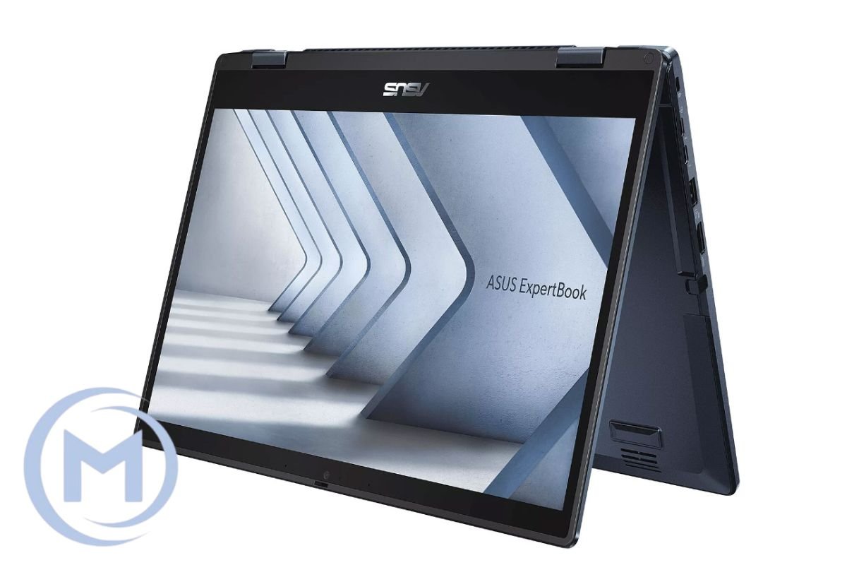 Asus ExpertBook B3 Flip 2-in-1 B3402FVA-I516512B7D Intel Core 5-120U (10 ядер/12 потоков, up to 5.0Ghz), 14.0" FULL HD IPS 400nits (1920 x 1080) 360° Touchscreen, 8GB DDR4-3200Mhz, 1TB SSD PCIe NVMe M.2, Intel Graphics, WiFi 6E, BT5.4, 2xUSB Type-A, 2xThu