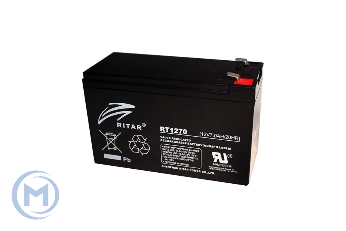 Аккумулятор 12V 7AH Ritar RT1270