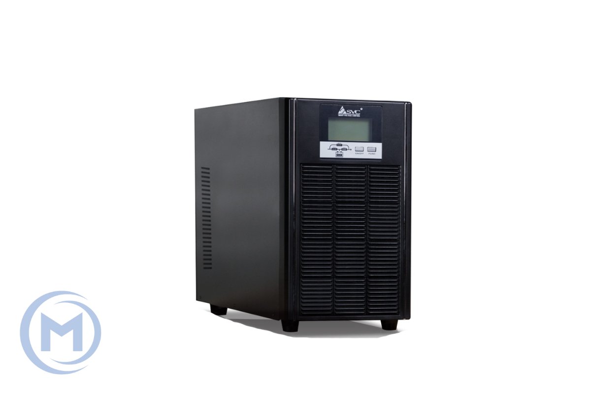 ИБП SVC, PT-6K-LCD, 6000ВА/6000Вт, PT-серия, On-Line, LCD\USB\RS-232, SMART, Диапазон работы AVR: 11