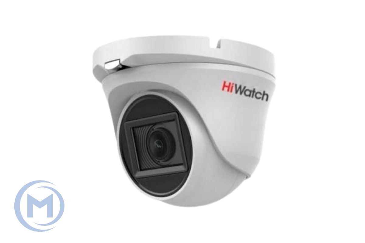 HD-TVI camera HIWATCH DS-T503A(B) (2.8mm) купольн,уличная 5MP,IR 30M,MIC