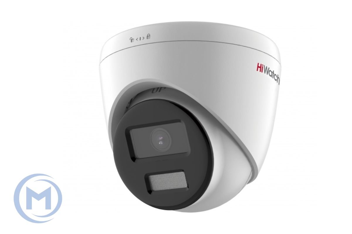 IP camera HIWATCH IPC-T040(М)(2.8mm) купольная,уличная 4МП,IR/LED 20M,MIC