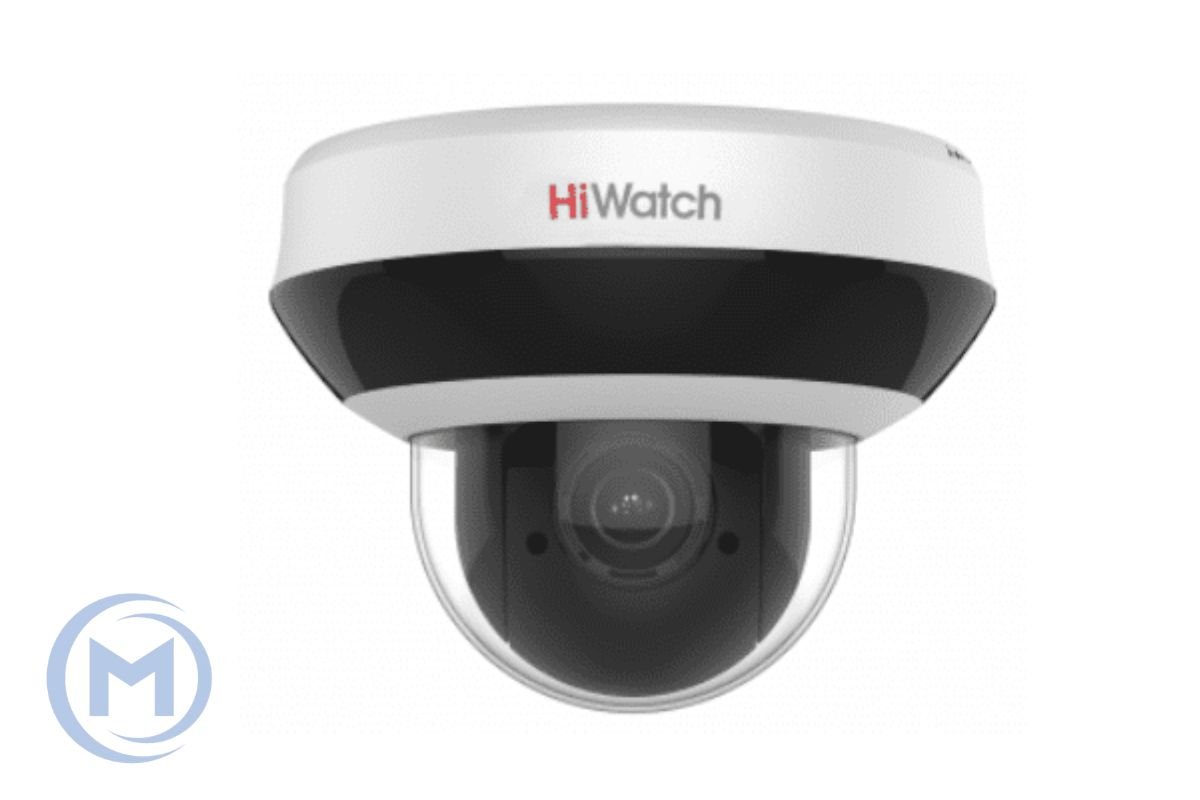 IP camera HIWATCH DS-I405M(C) 4MP,PTZ,4xOPTICAL ZOOM,уличн,антивандал,microSD,MIC,IR20M