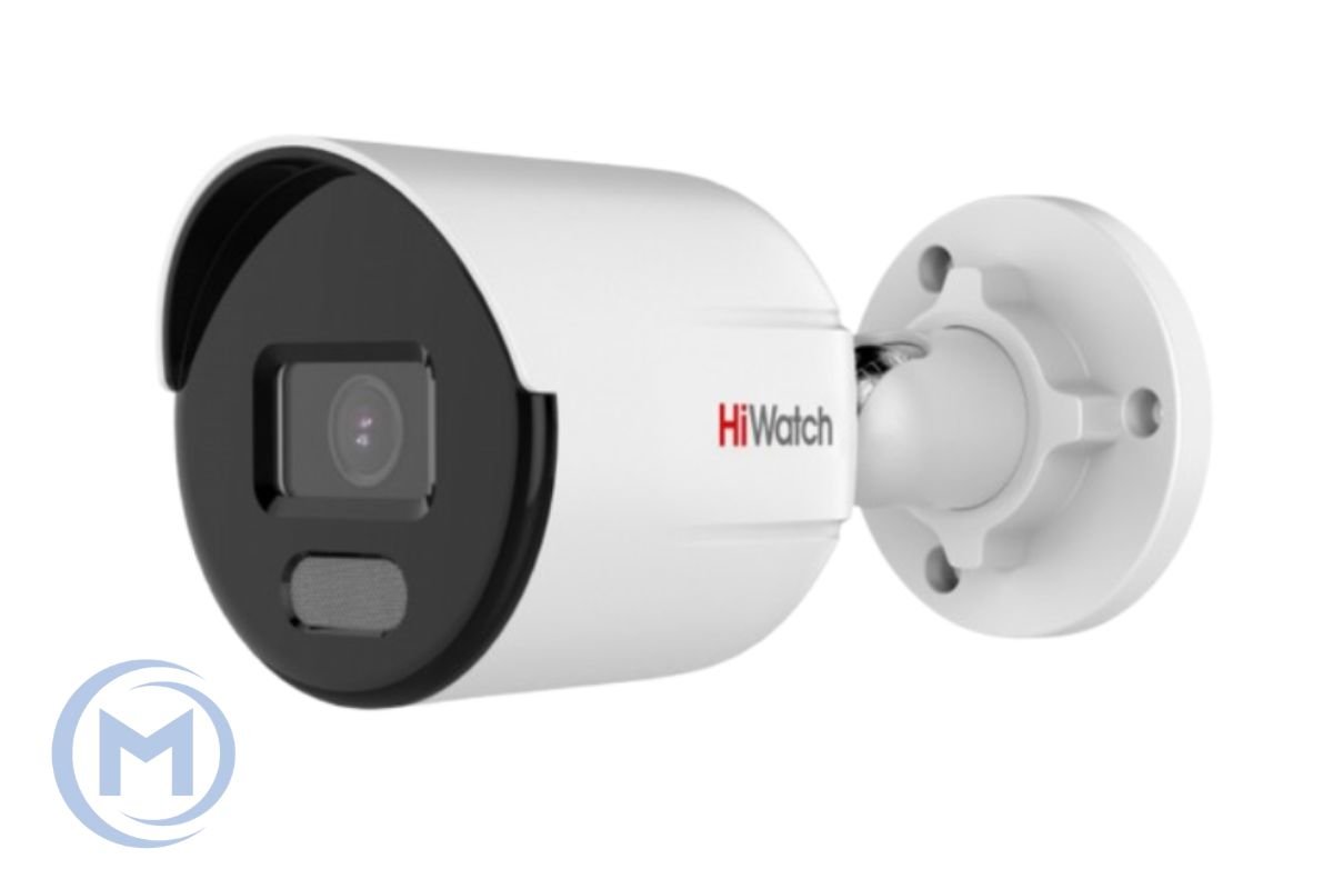 IP camera HIWATCH DS-I450L(C) (2.8mm) цилиндр,уличная 4MP, LED 30M,ColorVu Metal