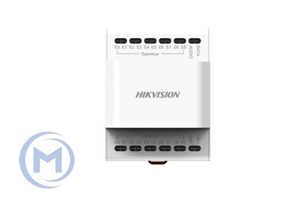 Блок аудио согласования 2-х проводной трубки HIKVISION DS-KAD40(STD) (для DS-KD9203-E6/ME6)