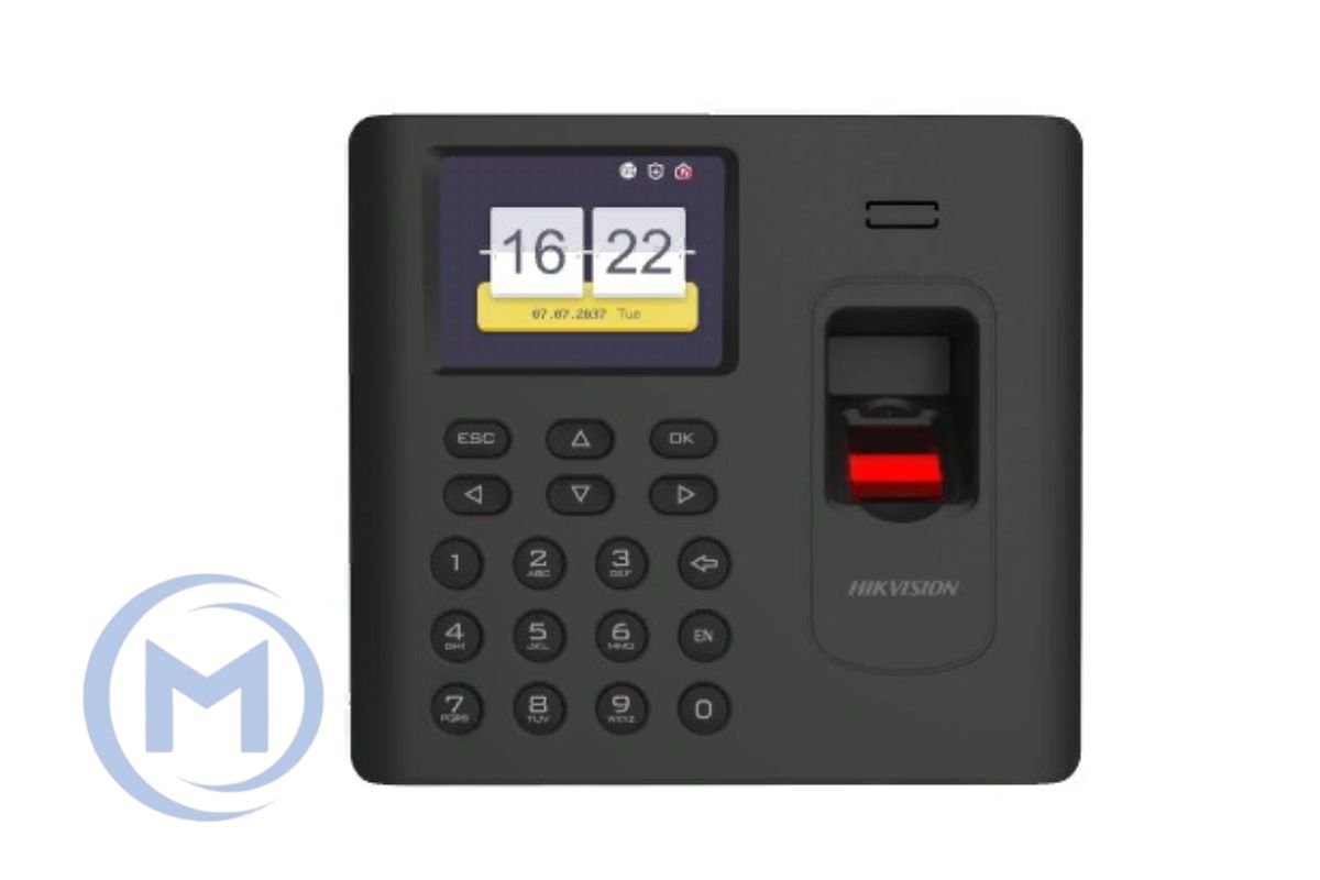 Терминал учета рабочего времени HIKVISION DS-K1A802AMF(STD) Mifare,пароль,отпечаток пальца,Wi-Fi