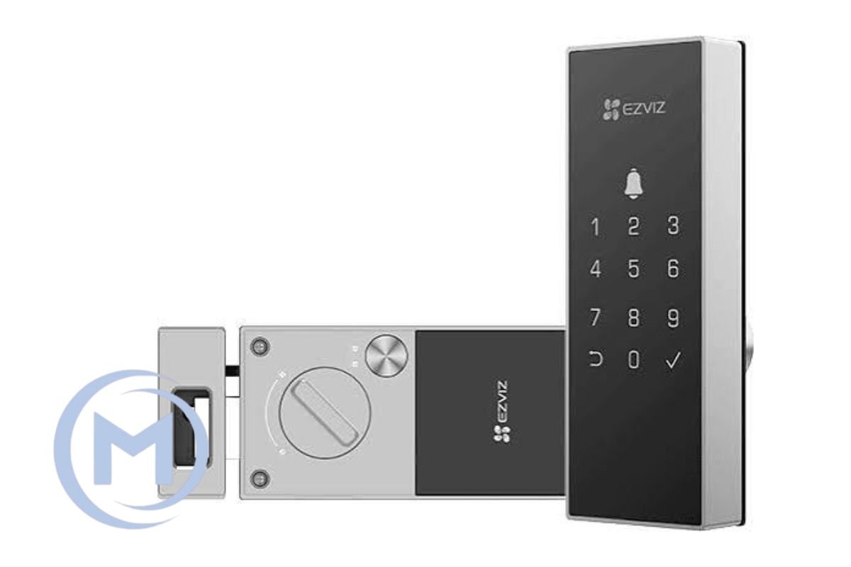 Умный накладной замок EZVIZ DL03 PRO  CS-DL03-R100-WBCP-GR