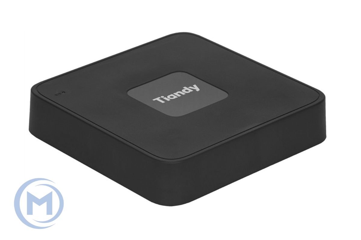 NVR  TIANDY TC-R3110 Spec:I/B/P8/L/S (40mbps,10 IP,8PoE,1ch/6MP,4ch@1080P,1HDD upto 8TB,H.265)