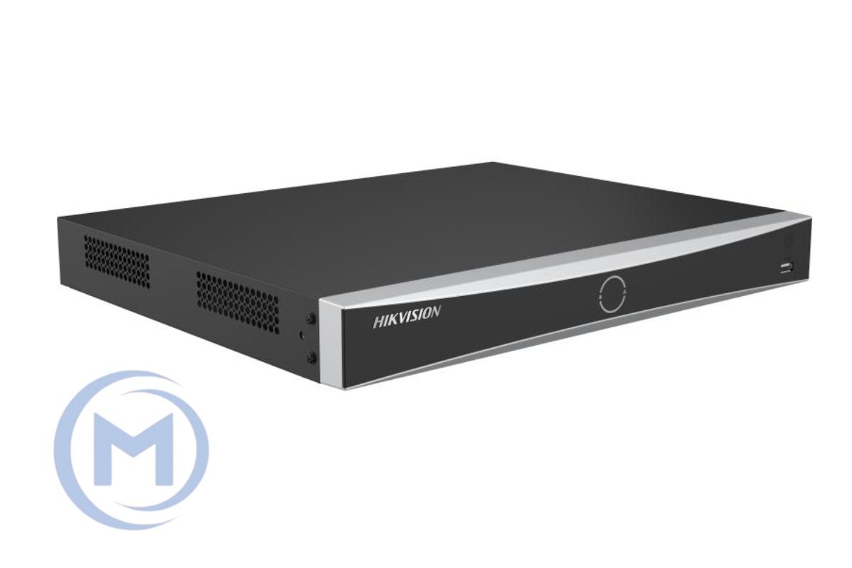 NVR HIKVISION DS-7616NXI-K2(D)(O-STD(160mbps,16 IP,2ch/12MP,3ch/8MP,12ch/1080P,2HDD upto 16TB,H.265)