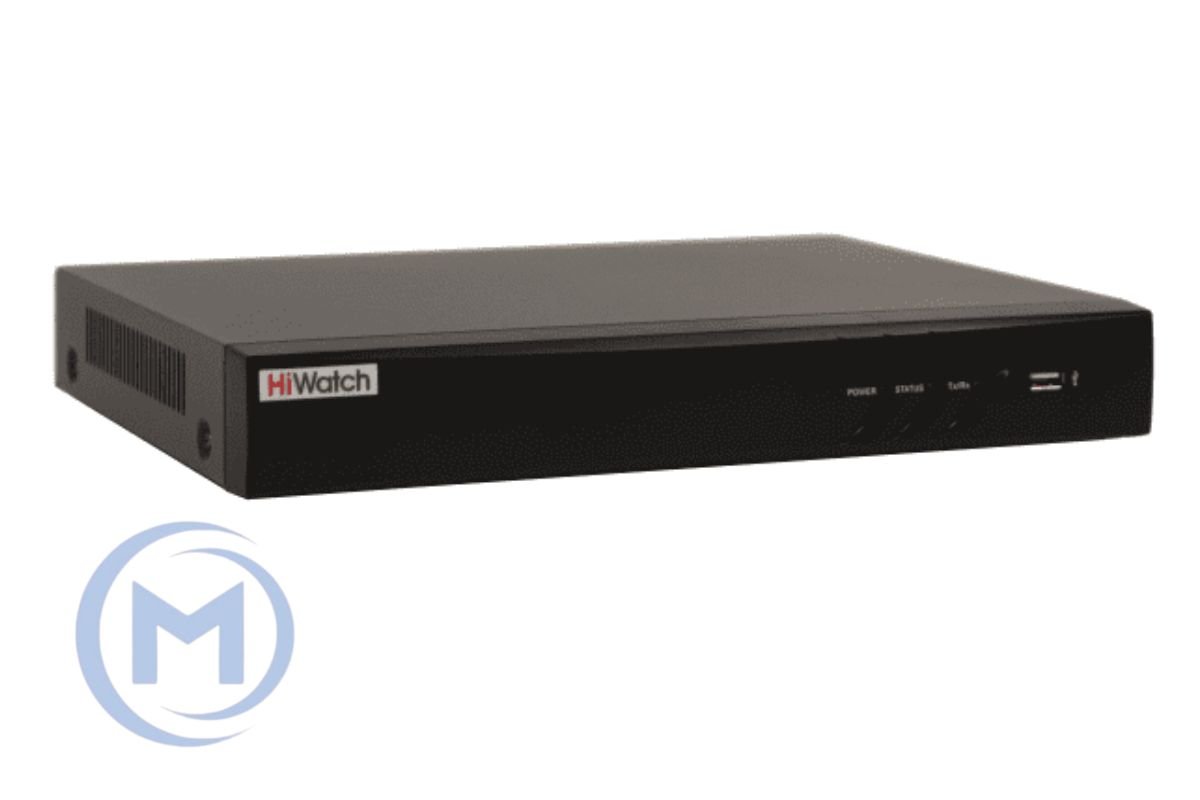 NVR HIWATCH DS-N332/2(C) (256mbps,32 IP,2ch/8MP,4ch/4MP,8ch@1080P,2HDD upto 10TB,GLAN,H.265)