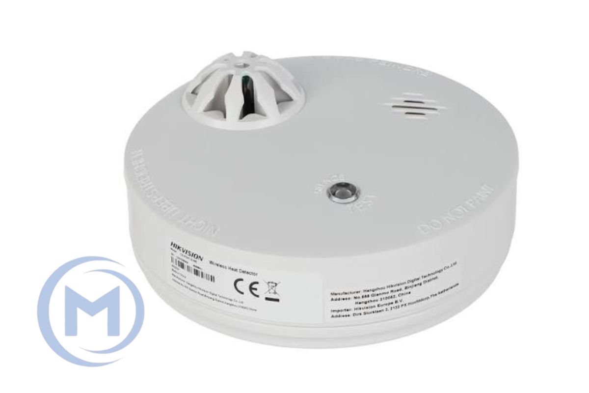 HIKVISION AX PRO 868MHz DS-PDHT-E-WE WHITE(O-STD) датчик пожарный тепловой
