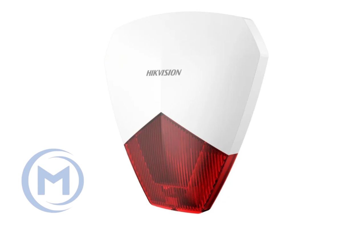 HIKVISION AX Hybrid PRO DS-PS1-R оповещатель свето-звуковой проводной (красный)