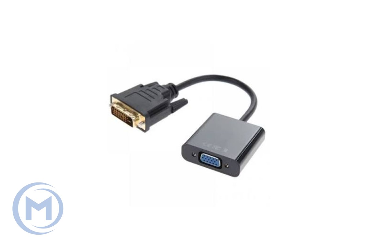.Конвертер-адаптер DVI-D 24+1 Pin Male to VGA 15Pin Female Active Cable Adapter Converter