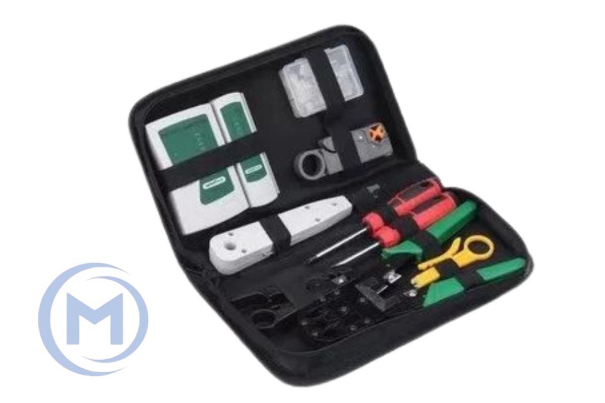 UTP набор HSD HS-T01K EZ 10-in-1 (EZ Crimper, Punchdown, Stripper*2, Coupler*2, Tester, 20 pcs EZ)