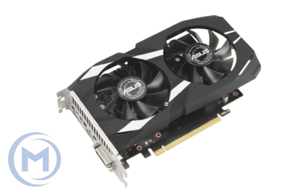Asus Dual GeForce RTX 3050 OC Edition, 6GB GDDR6 96-bit Engine Clock 1537MHz Memory Speed 14000MHz PCI Express 4.0, OpenGL4.6, DirectX 12 Ultimate, HDCP 1x DisplayPort 1xHDMI, 1x DVI-D, [90YV0K60-M0NA00]