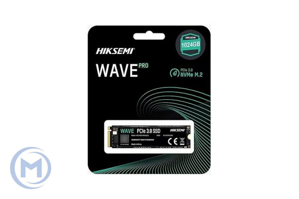 SSD HIKSEMI HS-SSD-WAVE Pro(P) 1024GB 3D NAND M.2 2280 PCIe NVME Read / Write: 3445/3120MB/s