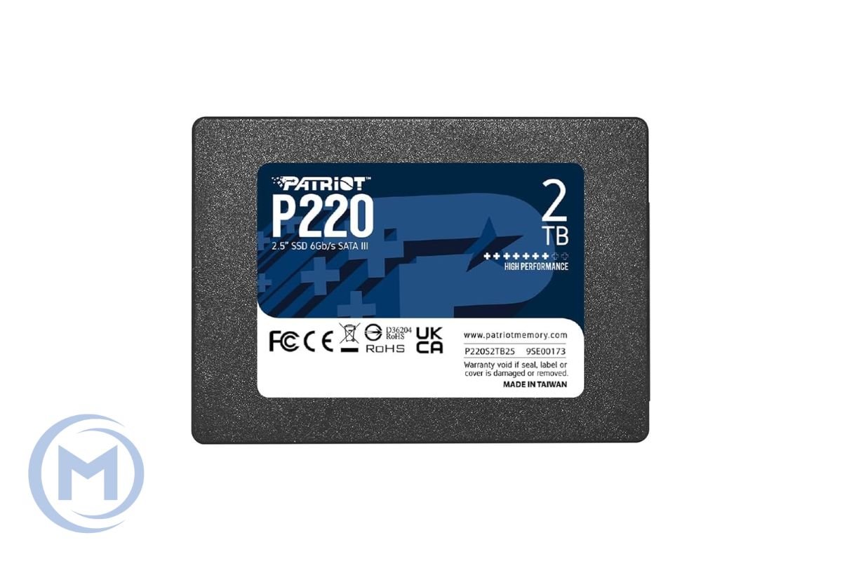 SSD PATRIOT P220 2TB 3D NAND SATAIII 550/500MB