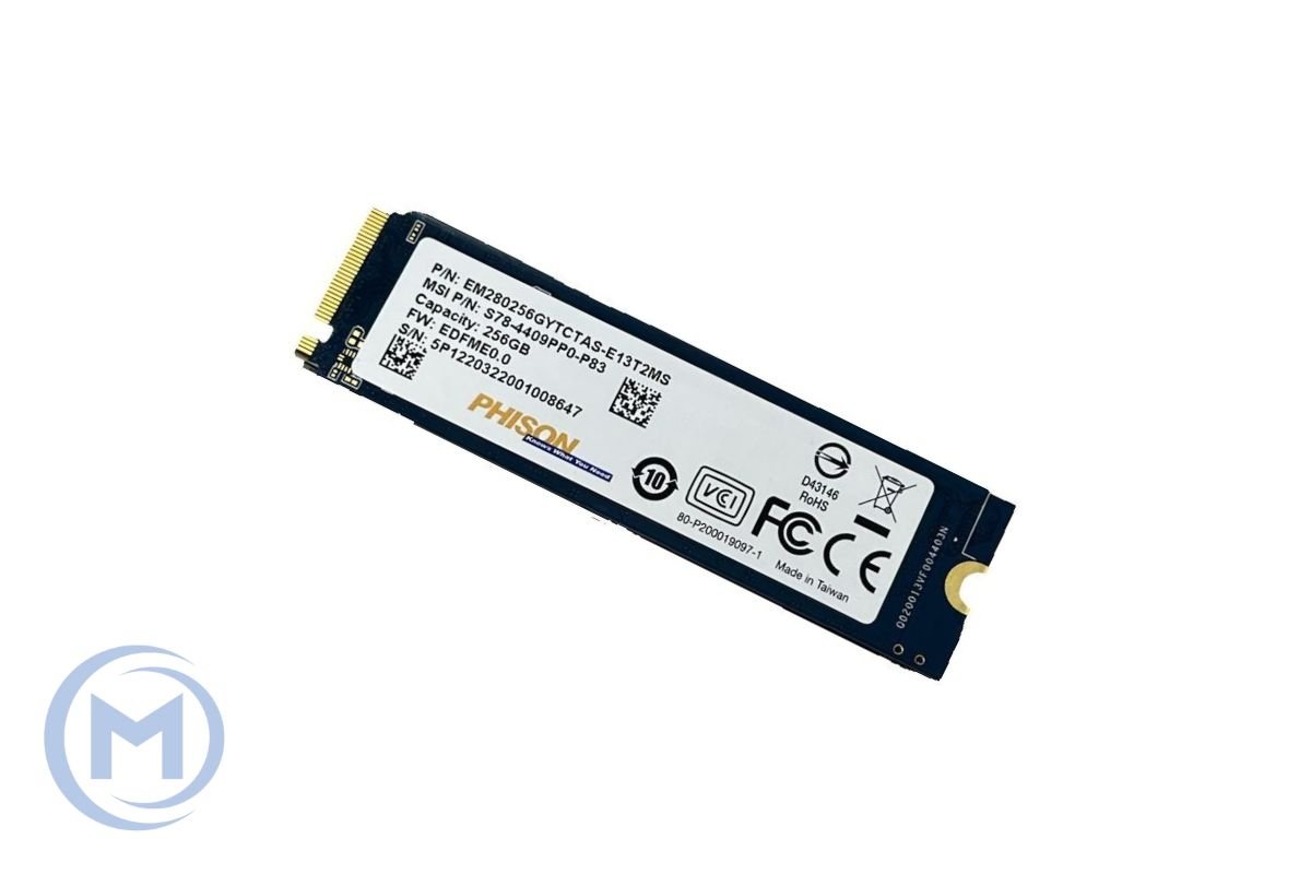SSD PHISON EM280256 256GB M.2 2280 PCIe NVME Gen3x4