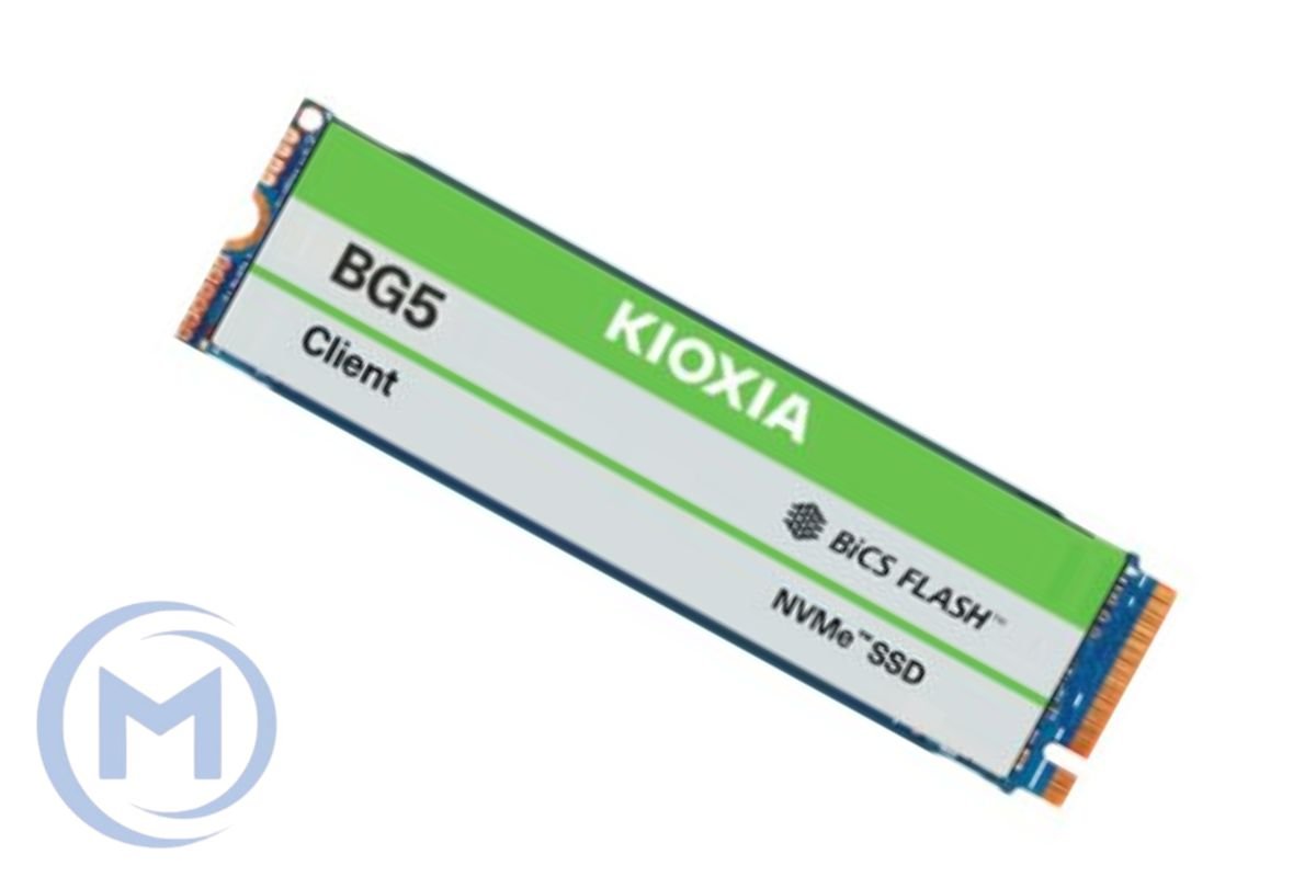 KIOXIA (Toshiba) BG5 512GB PCIe NVMe Gen4x4, M.2 2280, BiCS FLASH TLC, Read/Write up to 3500/2700MB/s, [KBG50ZNV512G] OEM