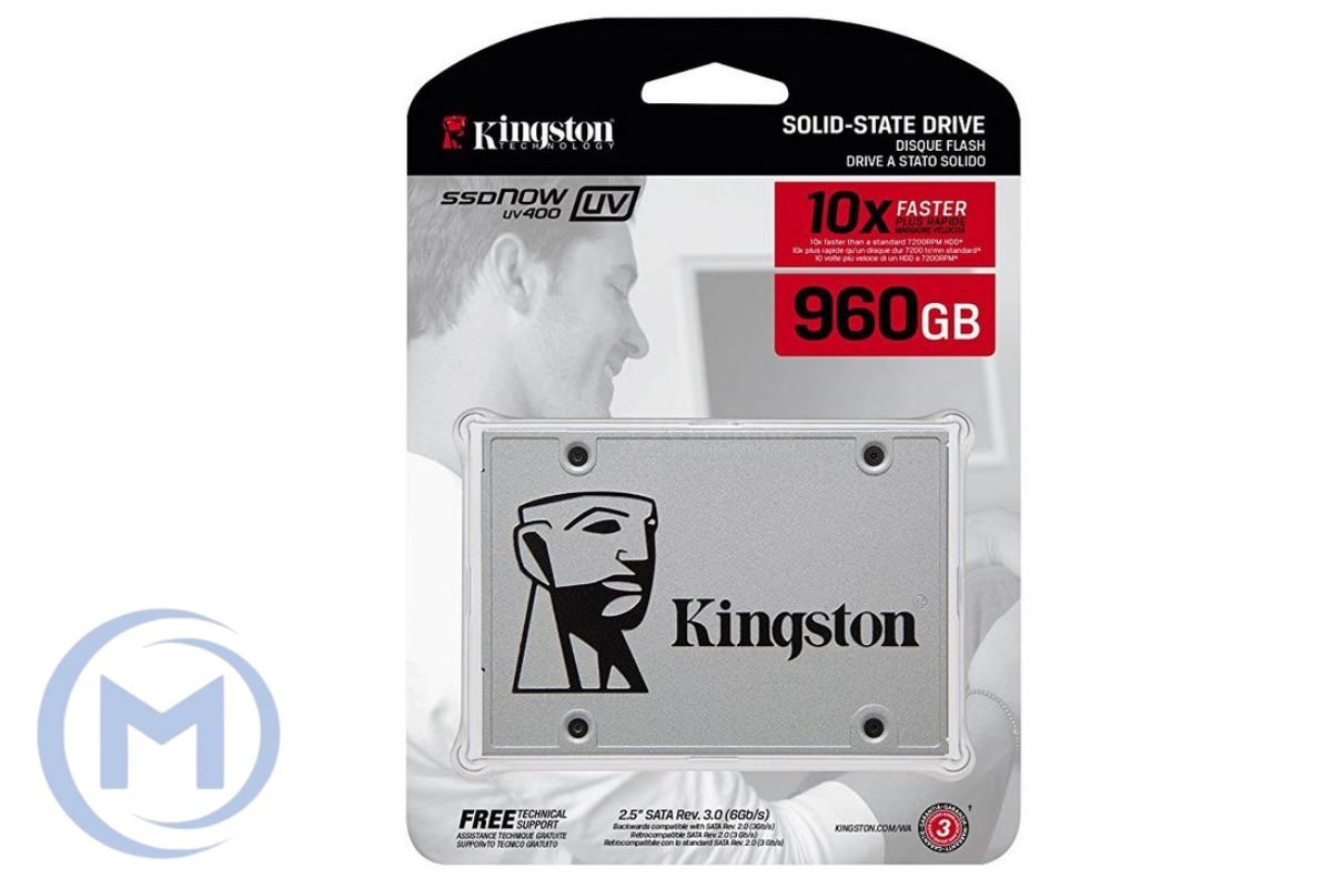 Kingston A400, 960GB, TCL 2,5””SATA3, Read/Write up to 500/450MB/s, [SA400S37/960G]
