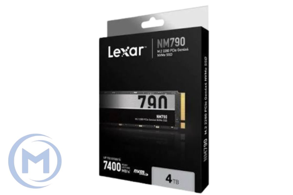 Lexar NM790 4TB PCIe NVMe Gen4x4 M.2 2280, RW Speed up to 7400/6500 MB/s, Expansion for PS5, Gaming Console, [LNM790X004T-RNNNG]