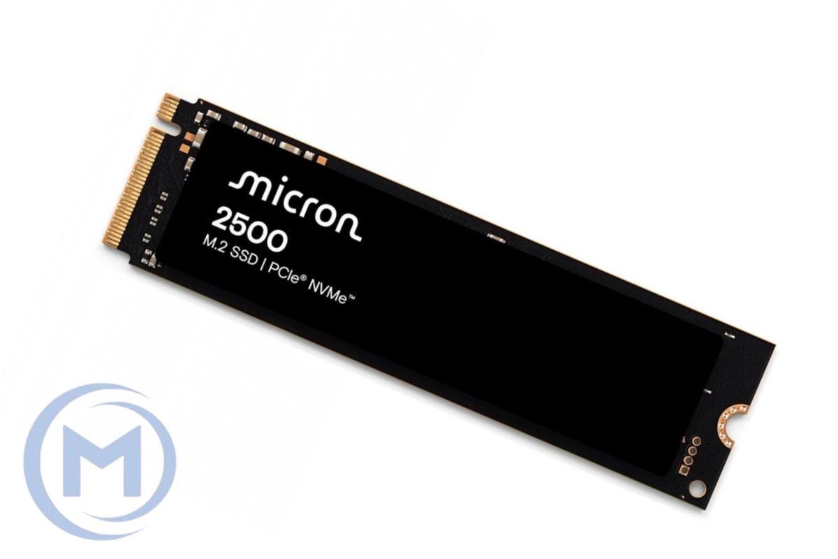 Micron 2500 (Crucial) 512GB PCIe NVMe Gen4x4, M.2 2280, Read/Write up to 5800/3300MB/s, [MTFDKBA512QGN] OEM