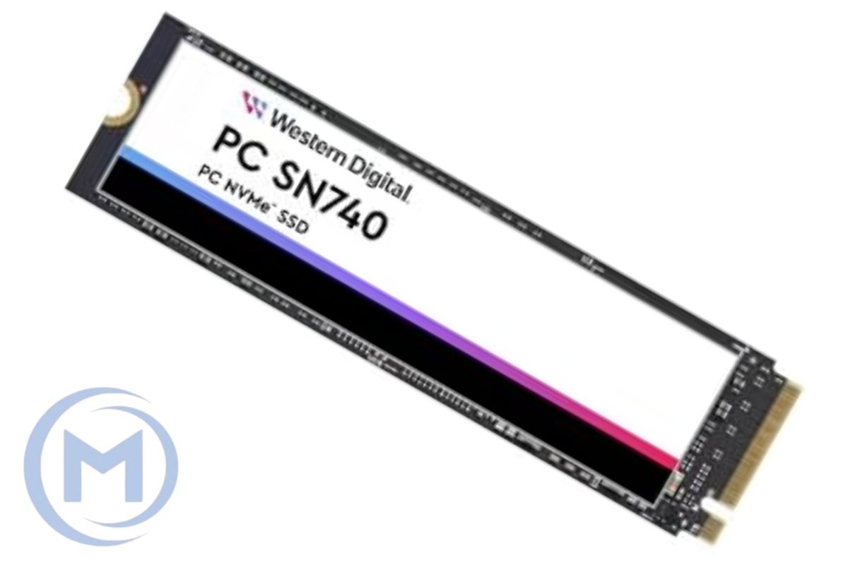 Western Digital SN740 256GB PCIe NVMe Gen4x4, M.2 2280, Read/Write 3300/1800MB/s, IOPS 4K Read/Write 240K/460K [SDDPNQD-256G-2006] OEM