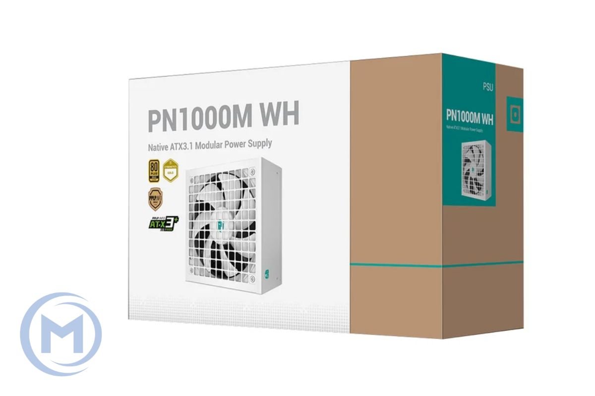 Power Unit DEEPCOOL PN1000M WH WHITE 1000W 80 PLUS GOLD certified 100-240V/ATX12V 3.1 & SSI EPS 12V