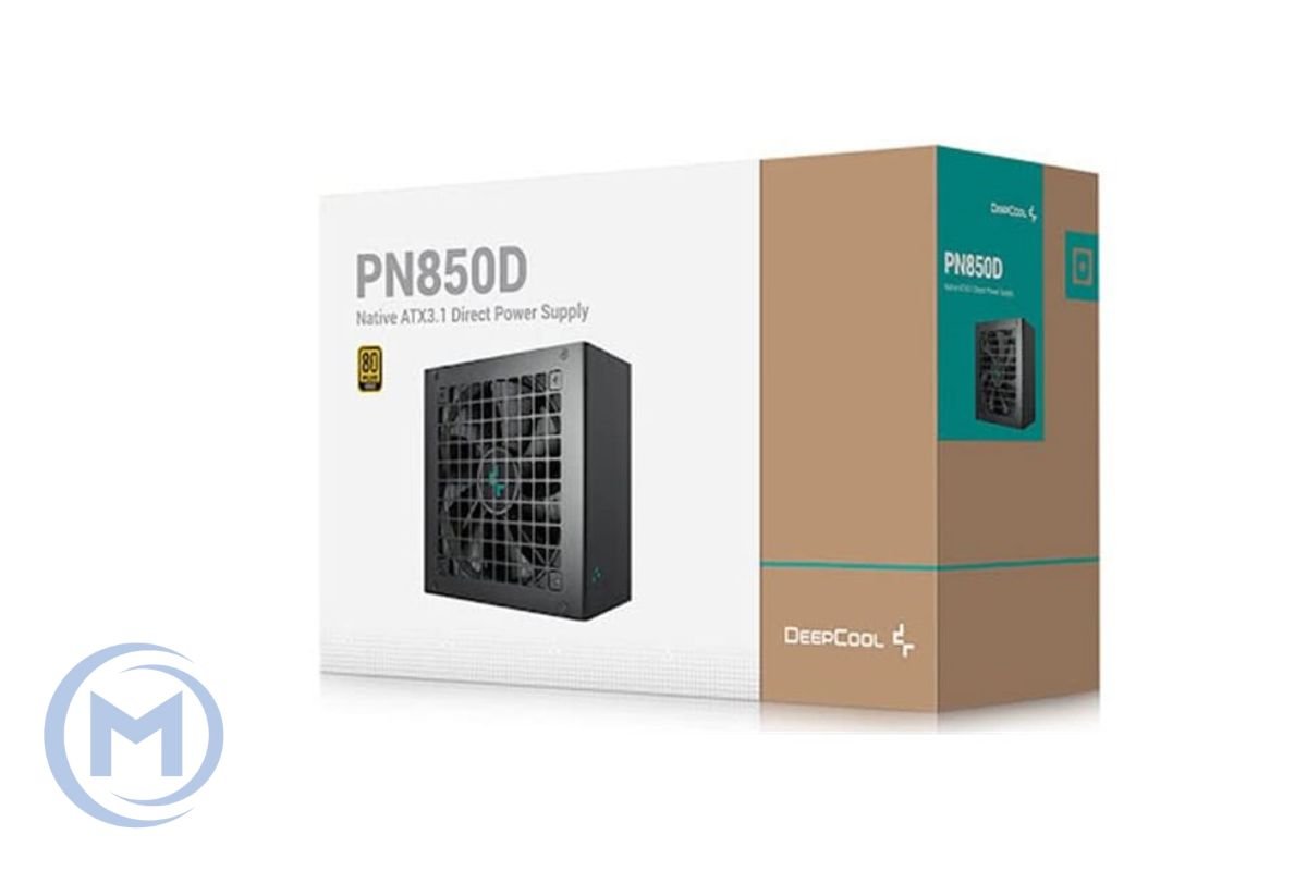 Power Unit DEEPCOOL PN850D 850W 80 PLUS GOLD certified 100-240V/ATX12V 3.1 & SSI EPS 12V Black flat