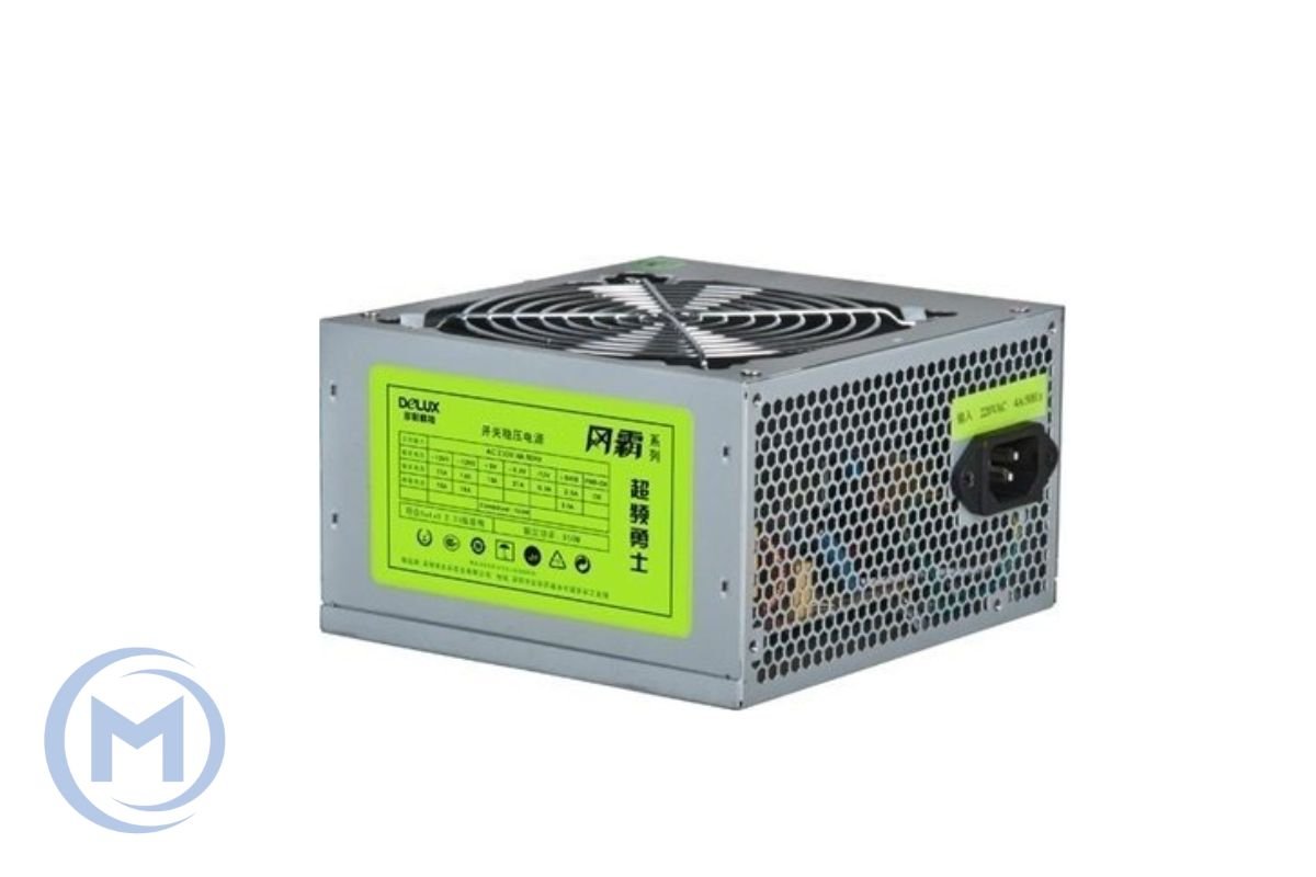 Power Unit DELUX DLP-23D 280W(330A)20+4PIN,2SATA,2*big 4pin,1*small 4pin,1*12CM fan,Without ON/OFF