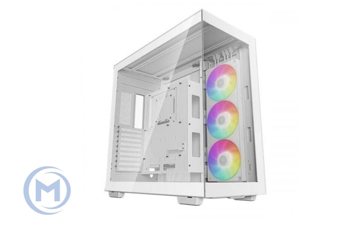 DEEPCOOL EATX CH780 WH WHITE w/o PSU USB3.0×2 Type-C*1 ARGB 3*140mm FAN (360mm)