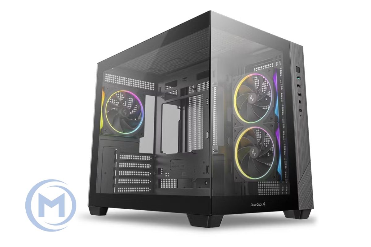 DEEPCOOL MATX CG330 3F w/o PSU USB3.0×2 Front + 3×120mm ARGB FANS