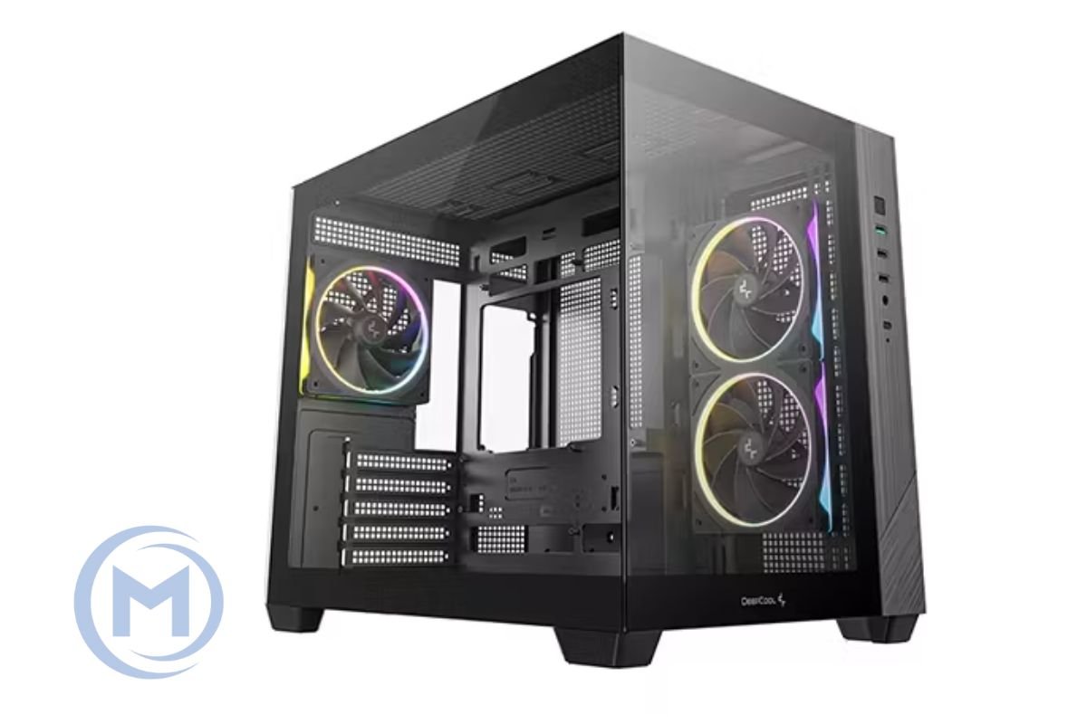 DEEPCOOL MATX CG330 MESH 3F w/o PSU USB3.0×2 Front + 3×120mm ARGB FANS