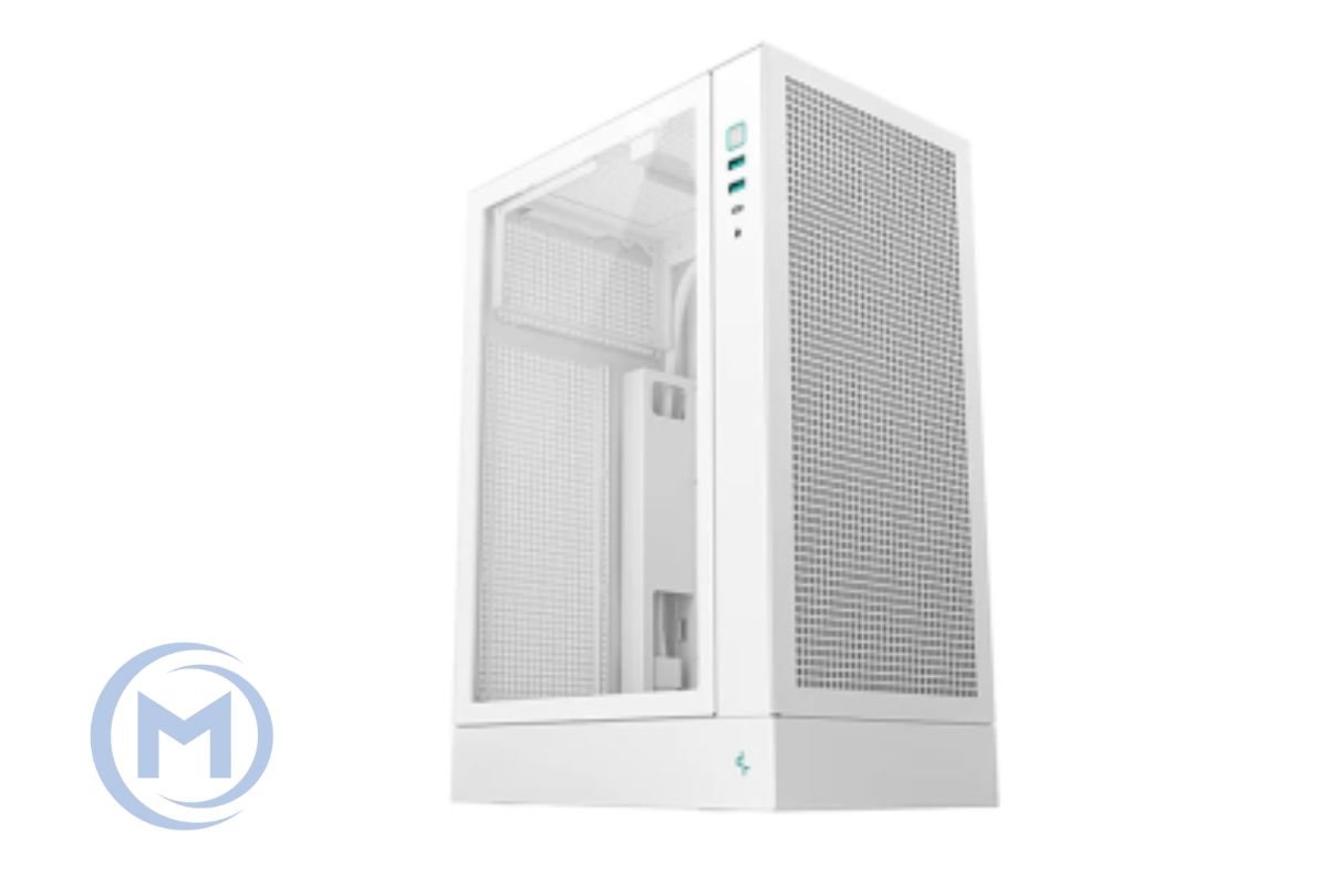 DEEPCOOL MATX CH170 PLUS WH WHITE w/o PSU USB 3.0  Front Type-C, Mesh panel