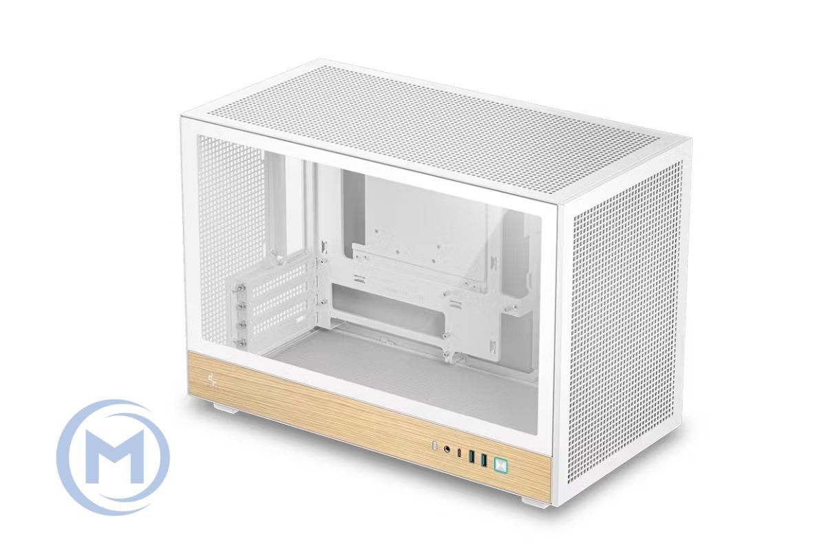 DEEPCOOL MATX CH260 WH WHITE WOOD w/o PSU USB 3.0  Front Type-C, Mesh panel