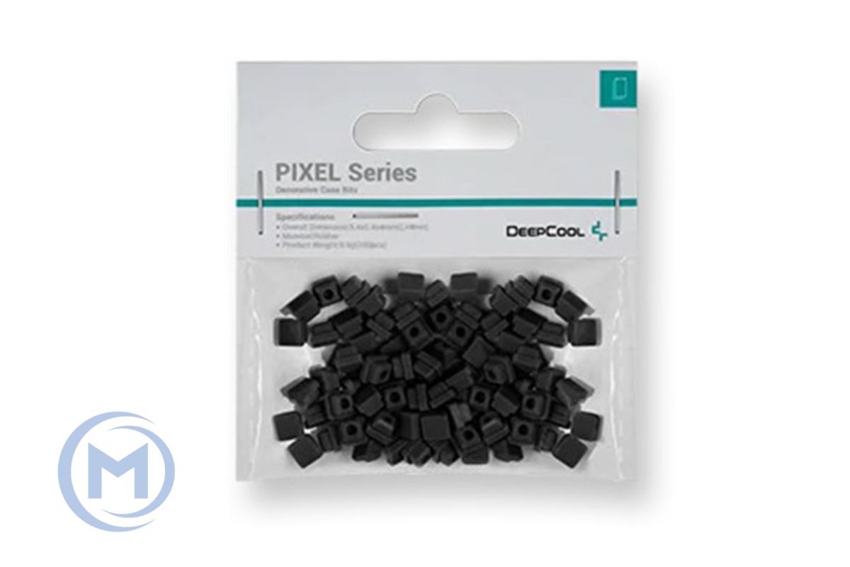 Декоративный резиновый элемент DEEPCOOL PIXEL BK для корпусов DEEPCOOL MESH (100 pcs pack), черный