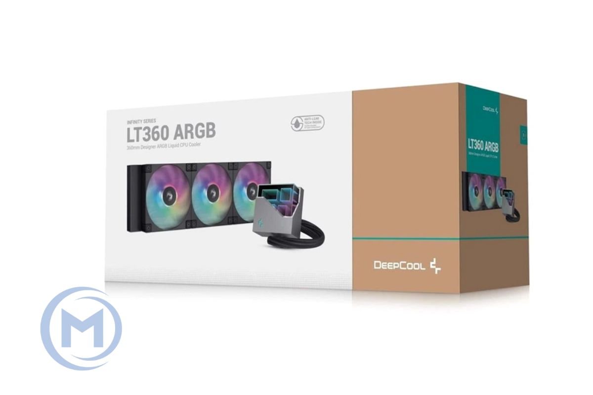 DEEPCOOL LT360 VISION ARGB 120*3 FAN 4.5" LCD HD LGA20xx/1700/1200/115*/AMD
