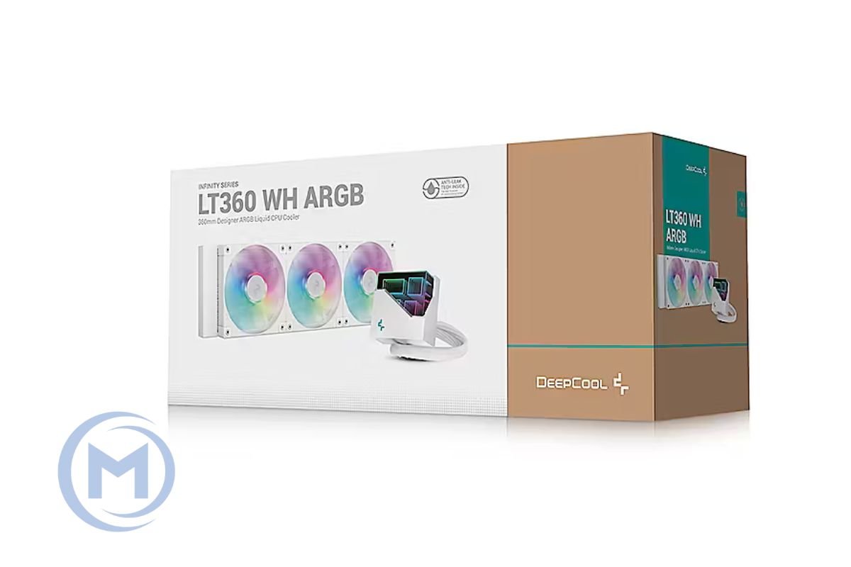 DEEPCOOL LT360 WH ARGB WHITE 120*3 FAN LGA20xx/1700/1200/115*/AMD