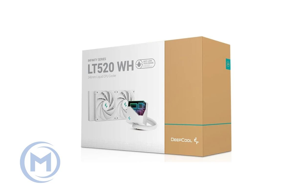 DEEPCOOL LT520 WH WHITE ARGB, 120*2 FAN LGA20xx/1700/1200/115*/AMD