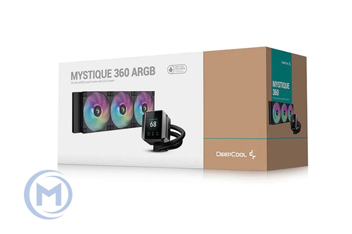 DEEPCOOL MYSTIQUE 360 120*3 PWM FAN 2.8” 640x480 TFT LCD ARGB PUMP LGA20xx/1700/1200/115*