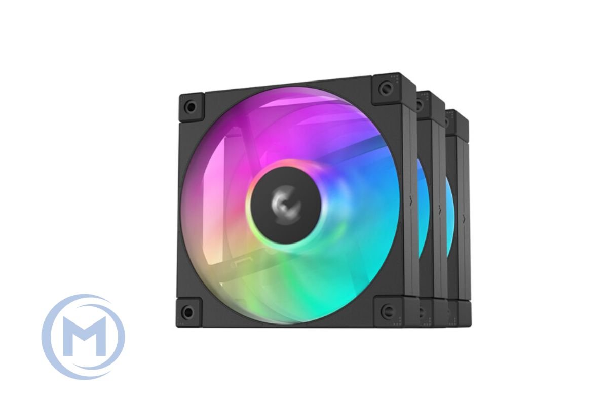 Cooler for PSU/CASE DEEPCOOL FD12 ARGB PWM HDB BLACK 500-2050rpm 120mm