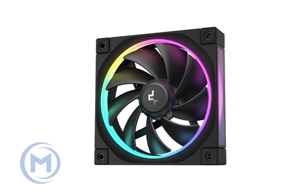 Cooler for PSU/CASE DEEPCOOL FL12 PWM BLACK ARGB 500-2150rpm 120mm