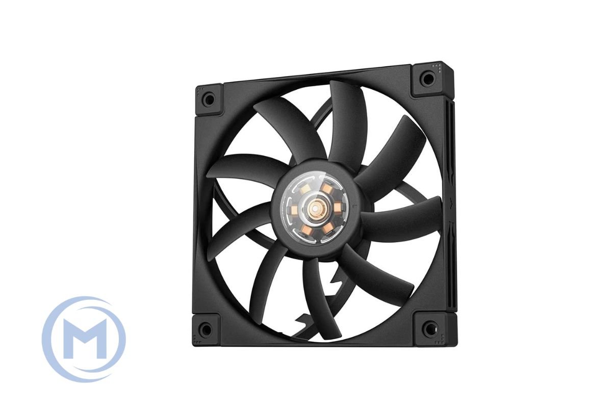 Cooler for PSU/CASE DEEPCOOL FT12 SLIM PWM BLACK LED 500-1850rpm 120mm