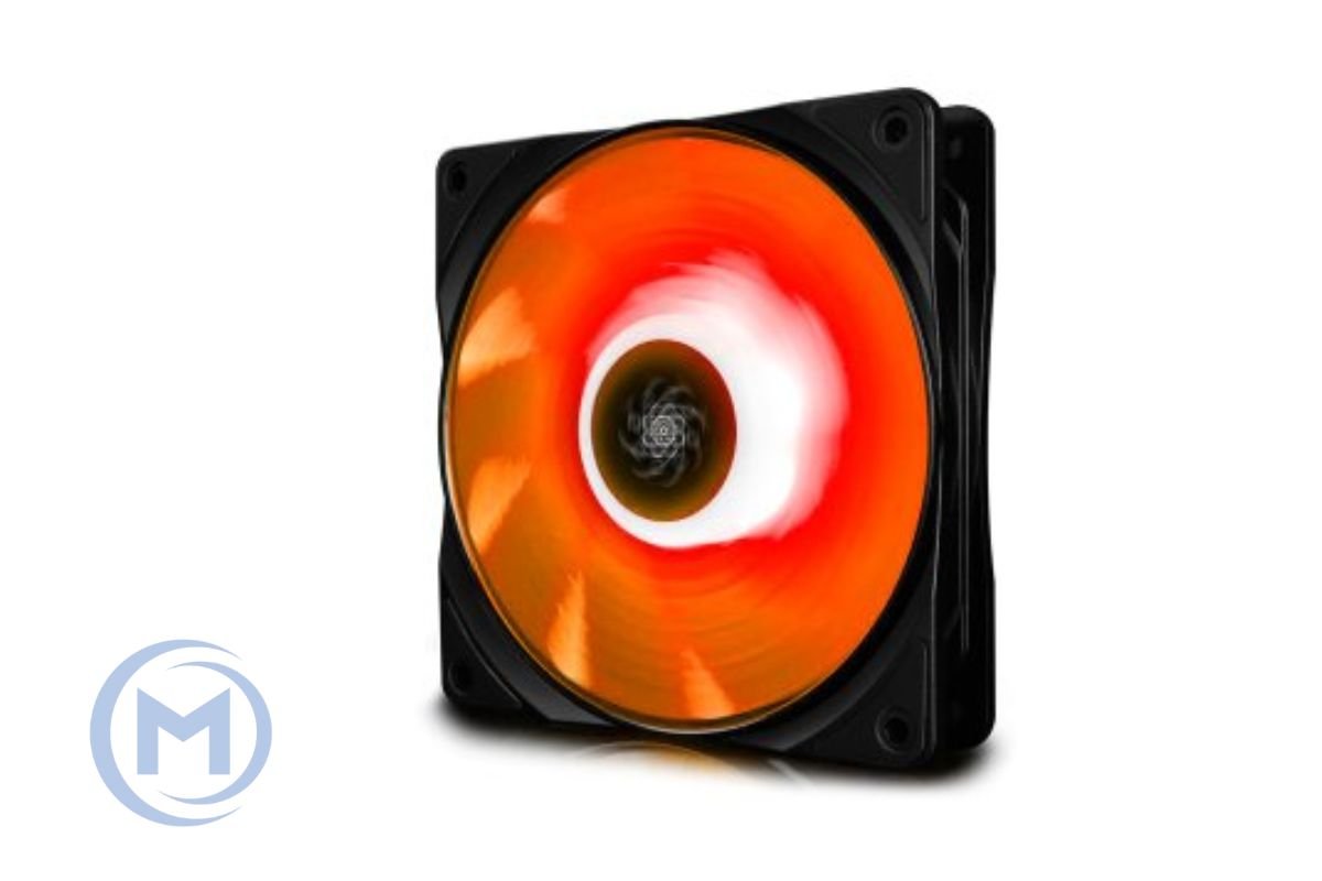 Cooler for PSU/CASE DEEPCOOL RF120 RED LED 120x120x25mm Hydro Bearing 1300 RPM