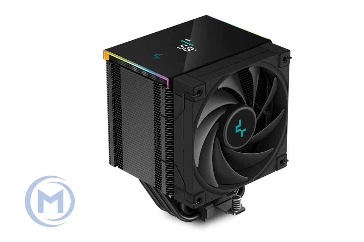 CPU cooler DEEPCOOL AK500 DIG. LGA1700/1200/115*/20*AMD 120mm BLACK PWM FDB fan,500-1850rpm,5HP