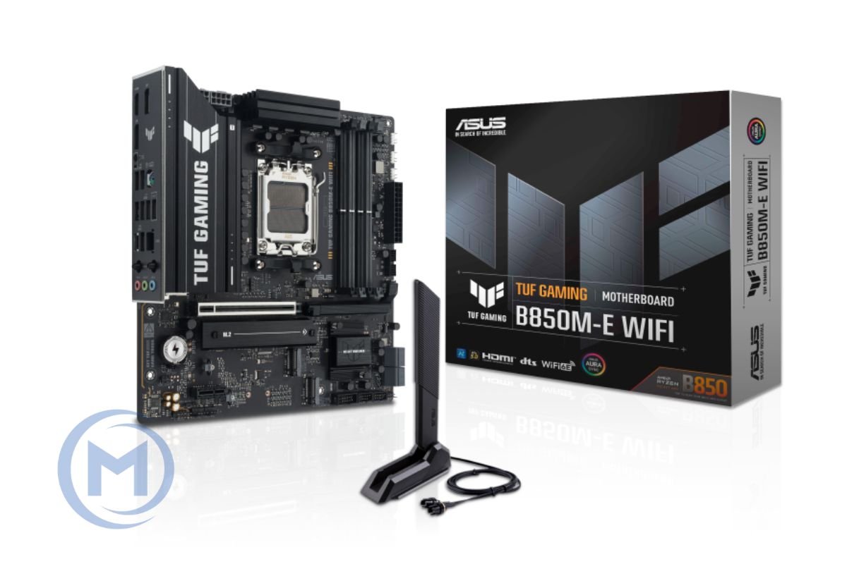 MB AM5 ASUS TUF GAMING B850M-E WIFI,4xDDR5,15xUSB,mATX,3xM.2,4xSATA3,2PCIe16x, PCIe1x 2DP HDMI