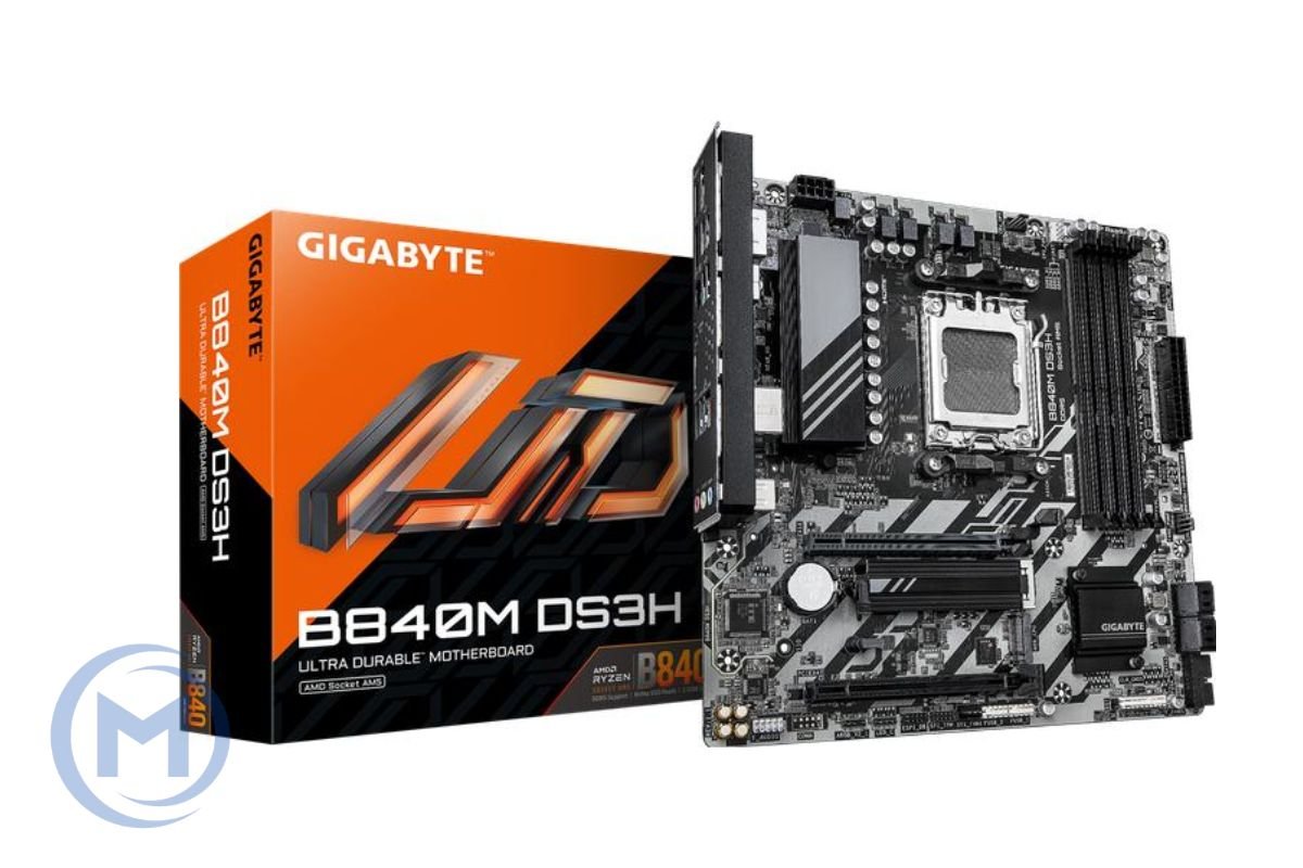 MB AM5 GIGABYTE B840M D3HP,4xDDR5,10xUSB,mATX,M.2,4xSATA,PCIe16x, PCIe1x 2xDP HDMI Type-C